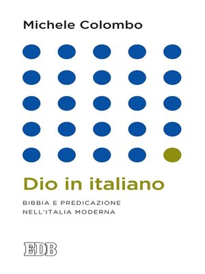 cover image of Dio in italiano